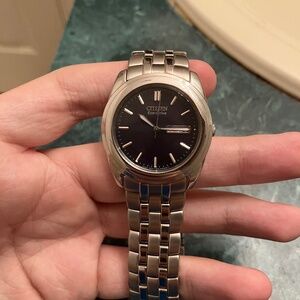 Citizen Men’s Eco-Drive E100-K003083 Cks Working Condition?? Stainless Steel